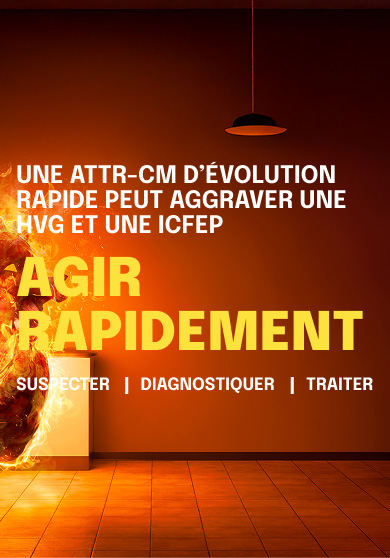 Médecin avec symbole du cœur enflammé, urgence dans le diagnostic et le traitement