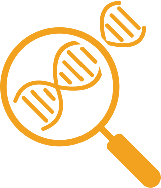 DNA detection icon